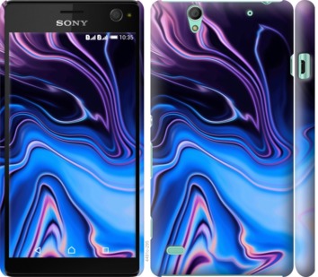 

Чехол Узор воды для Sony Xperia C4 E5333 752562