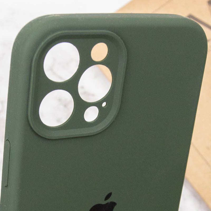 Замовити Чохол Silicone Case Full Camera Protective (AA) на Apple iPhone 12 Pro Max (6.7") (Зелений / Cyprus Green) на vchehle.ua