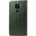 Фото Шкіряний чохол-книжка GETMAN Gallant (PU) для Xiaomi Redmi Note 9 / Redmi 10X (Зелений) на vchehle.ua