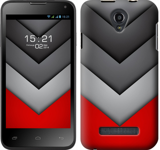 

Чохол Кольорова геометрія на Fly IQ4415 280732
