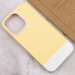 Чехол TPU+PC Bichromatic для Apple iPhone 13 Pro (6.1") (Creamy-yellow / White) в магазине vchehle.ua