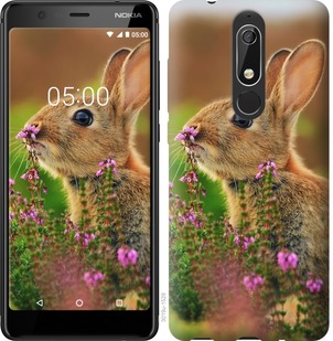 

Чехол Кролик и цветы для Nokia 5.1 677426