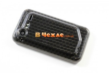 TPU чохол на HTC Incredible S (Чорний (діамант))