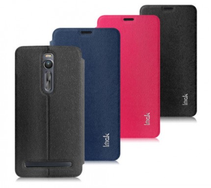Фото Кожаный чехол (книжка) IMAK Fun Series для Asus Zenfone 2 (ZE551ML/ZE550ML) в магазине vchehle.ua