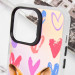 Купити TPU+PC чохол TakiTaki Love magic glow для Apple iPhone 14 Pro (6.1") (Sweet rabbit / Pink / Purple) на vchehle.ua