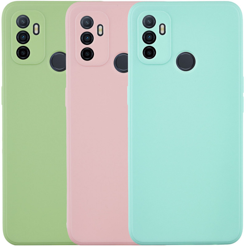 Силиконовый чехол Candy Full Camera для Oppo A53 / A32 / A33