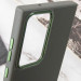 Купити Шкіряний чохол Bonbon Leather Metal Style на Samsung Galaxy S23 Ultra (Зелений / Army green) на vchehle.ua