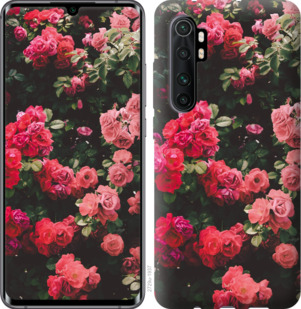 

Чехол Куст с розами для Xiaomi Mi Note 10 Lite 936241