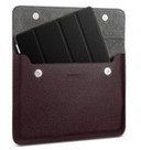 Фото # Кожаный чехол (Футляр) SGP Sleeve Series для Apple IPAD 4/3/2 (Коричневый / Dark Brown) на vchehle.ua