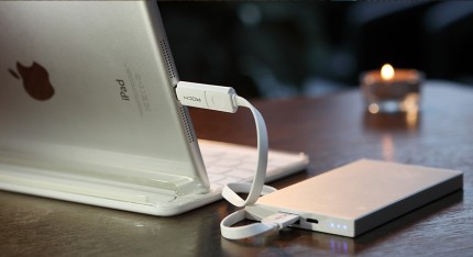 Кабель ROCK Lightning / MicroUSB Combo Flat 100cm (5V/2.1A) в магазине vchehle.ua
