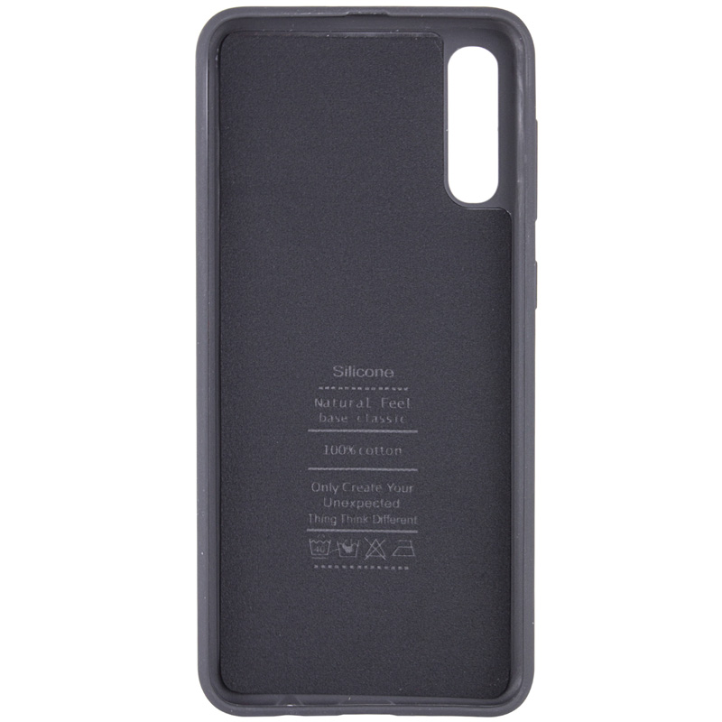 Фото Чехол Silicone Cover (AA) для Samsung Galaxy A50 (A505F) / A50s / A30s (Черный / Black) на vchehle.ua