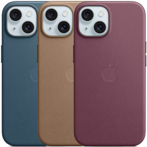 Чохол FineWoven (AAA) with Magnetic Fit на Apple iPhone 15 (6.1")
