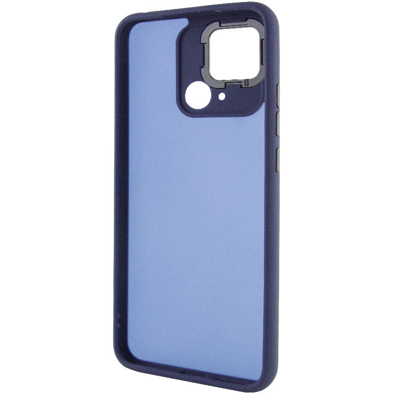 Фото Чехол TPU+PC Lyon Frosted для Xiaomi Redmi 10C (Navy Blue) в магазине vchehle.ua