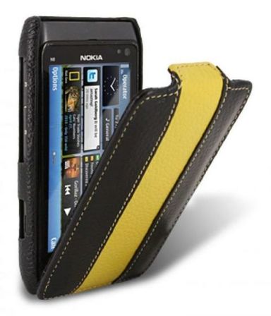 # Кожаный чехол Melkco (JT Lim.Ed.) для Nokia N8