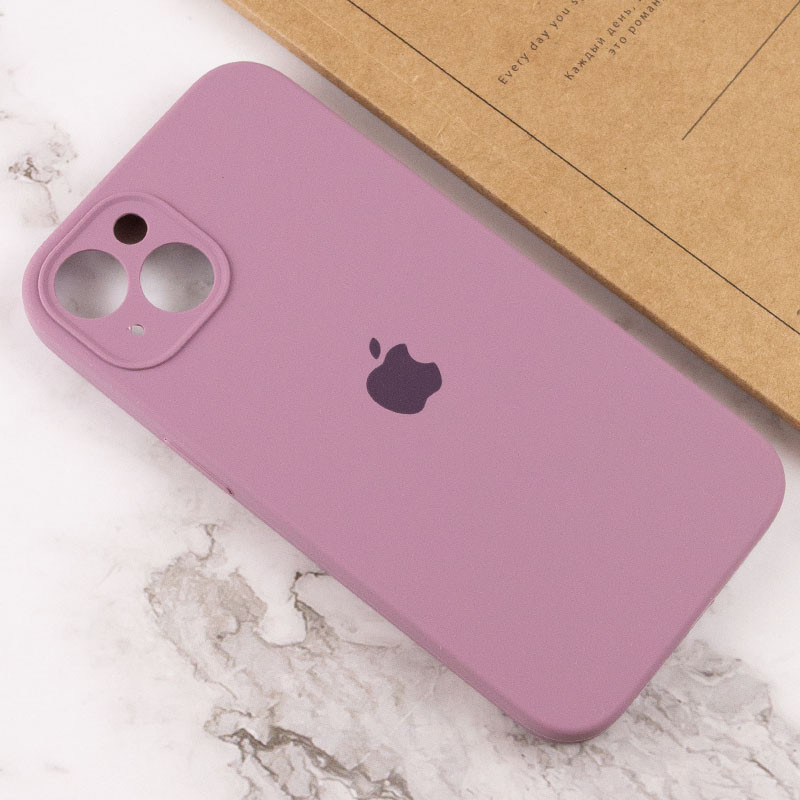 Чехол Silicone Case Full Camera Protective (AA) для Apple iPhone 14 (6.1") (Лиловый / Lilac Pride) в магазине vchehle.ua