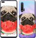 Чехол Мопс и арбуз для Huawei Nova 6