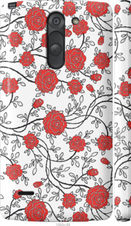 

Чехол Красные розы на белом фоне для LG G3 Stylus D690 1388585