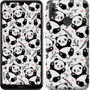 Чехол Панды для Huawei Y7 (2019)