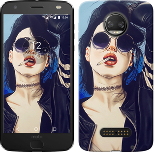 

Чохол Дівчина на стилі на Motorola Moto Z3 Play 670560