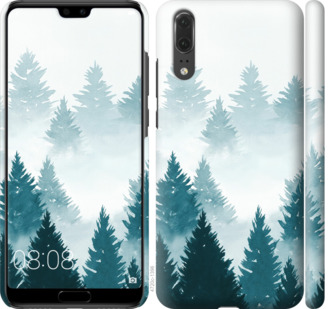 

Чохол Акварельні Ялинки на Huawei P20 862775
