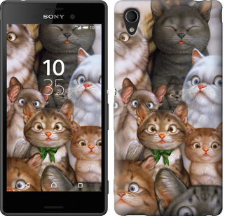 

Чехол коты для Sony Xperia M4 Aqua E2312 476517