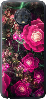 

Чохол Абстрактні квіти 3 на Motorola Moto G6 Plus 1625571