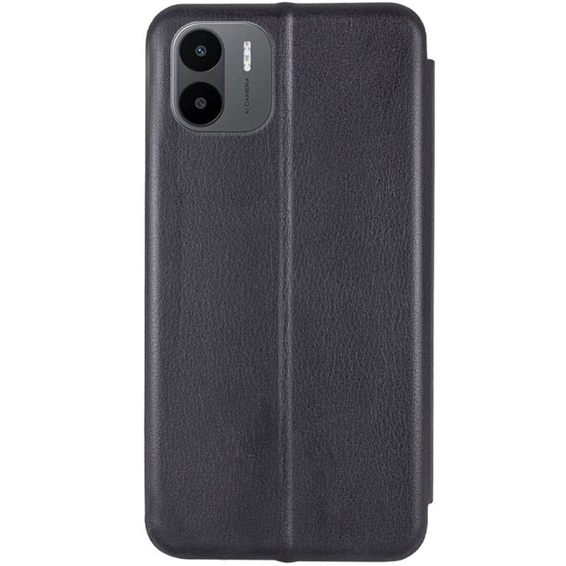 Фото Кожаный чехол-книжка Classy для Xiaomi Redmi A1 / A2 (Черный) на vchehle.ua