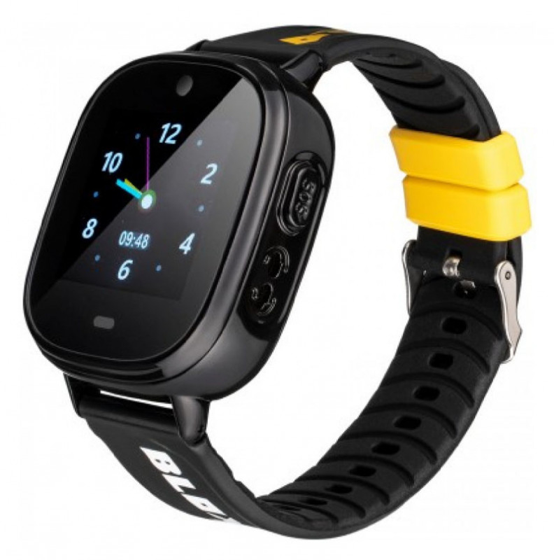 Уценка Детские cмарт-часы с GPS трекером Gelius ProBlox GP-PK005 (IP67) (Дефект упаковки / Black)