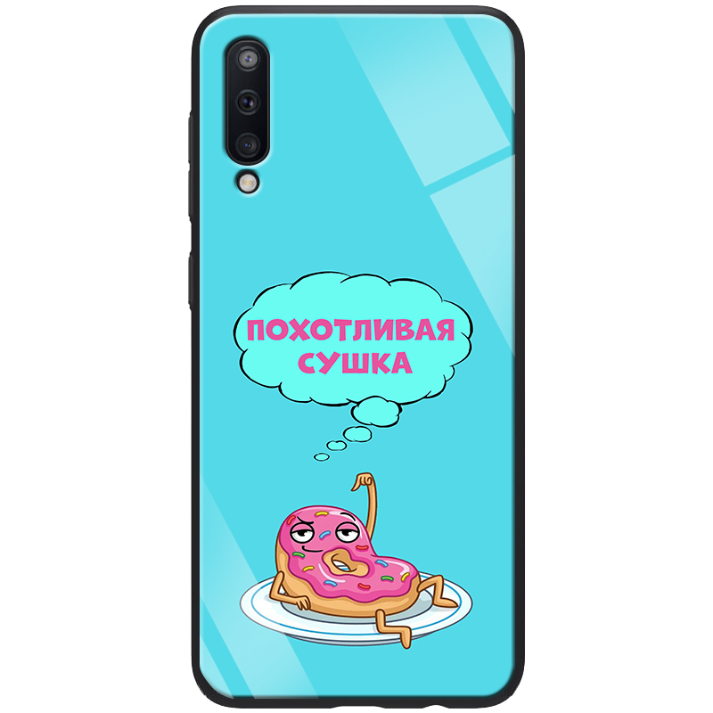 

TPU+Glass чохол ForFun для Samsung Galaxy A50s (Похотливая сушка) 746494