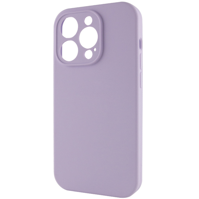 Фото Чехол Silicone Case Full Camera Protective (AA) NO LOGO для Apple iPhone 15 Pro (6.1") (Сиреневый / Lilac) в магазине vchehle.ua