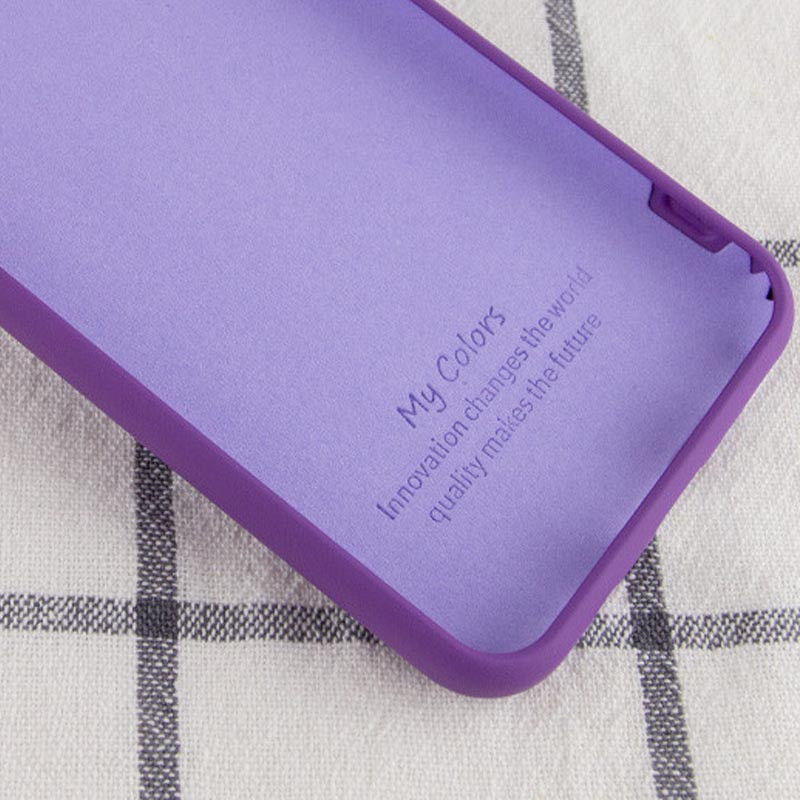 Фото Чохол Silicone Cover Full without Logo (A) на Oppo A53 / A32 / A33 (Дефект упаковки / Фіолетовий / Purple) на vchehle.ua