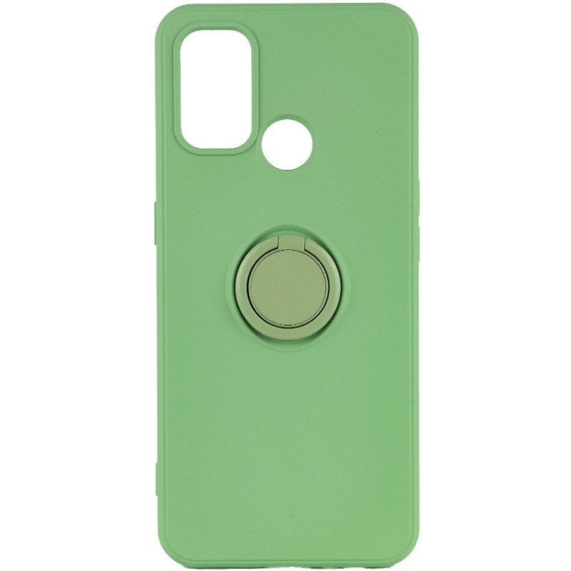 

Чохол TPU Candy Ring для Oppo A53 (М'ятний / Mint) 1164010