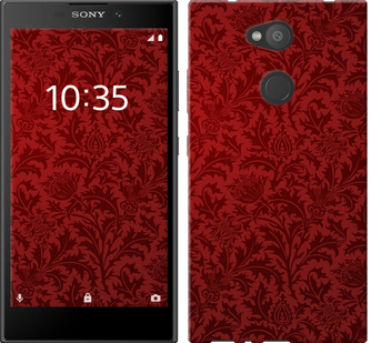 

Чехол Чехол цвета бордо для Sony Xperia L2 H4311 649991