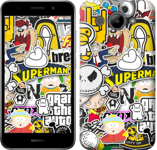 

Чехол Popular logos для Huawei Y3 (2017) 628150