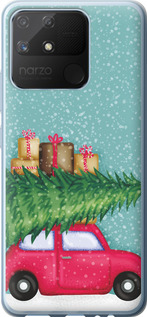 

Чохол Машина з подарунками на Realme Narzo 50A 1671951