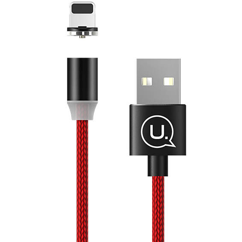 

Дата кабель USAMS US-SJ292 USB to Lightning (1m) (Красный) 686442