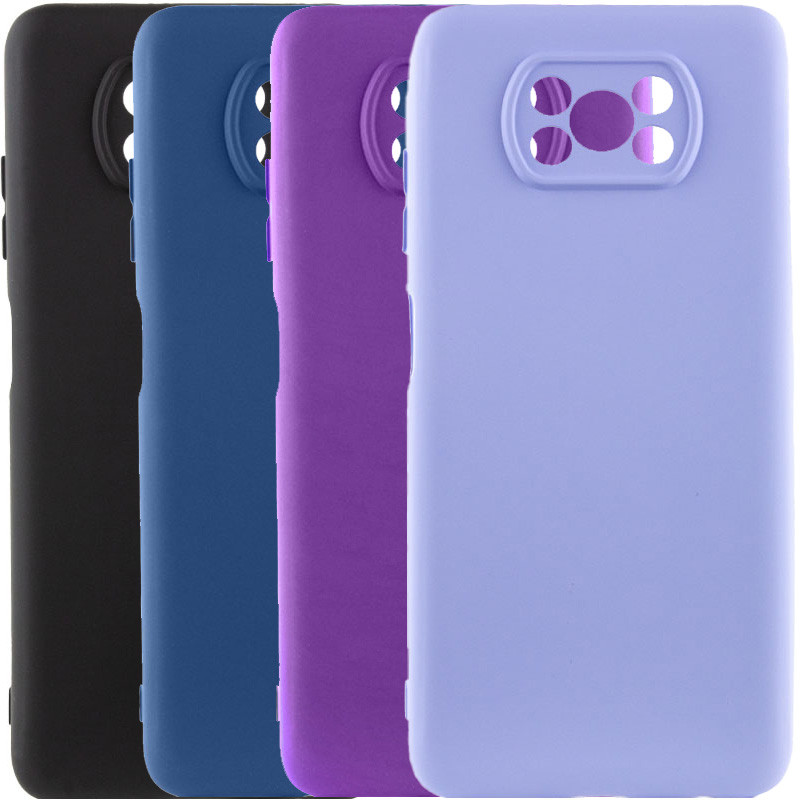 Чохол Silicone Cover Lakshmi Full Camera (AA) на Xiaomi Poco X3 NFC / Poco X3 Pro