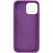 Фото Чехол Silicone Case Full Protective (AA) NO LOGO для Apple iPhone 14 Pro (6.1") (Фиолетовый / Grape) на vchehle.ua