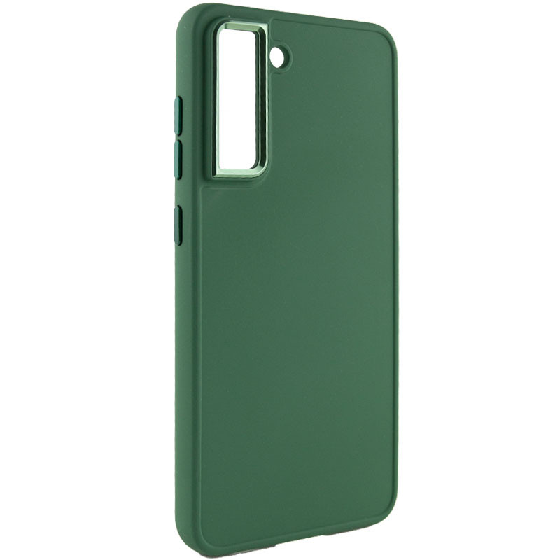 TPU чохол Bonbon Metal Style на Samsung Galaxy S23+ (Зелений / Army green)