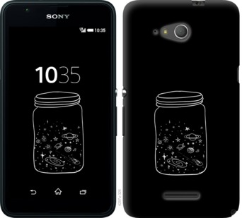 

Чехол Космос в банке для Sony Xperia E4g 728955