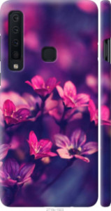 Чехол Пурпурные цветы для Samsung Galaxy A9 (2018)