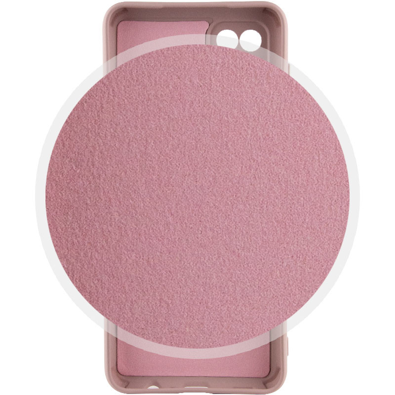 Фото Чехол Silicone Cover Lakshmi Full Camera (A) для Samsung Galaxy A12 / M12 (Розовый / Pink Sand) в магазине vchehle.ua