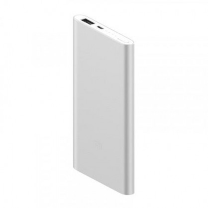 

Портативное зарядное устройство Xiaomi Mi Power Bank 2 5000mAh Original (PLM10ZM) (Серебряный) 623055