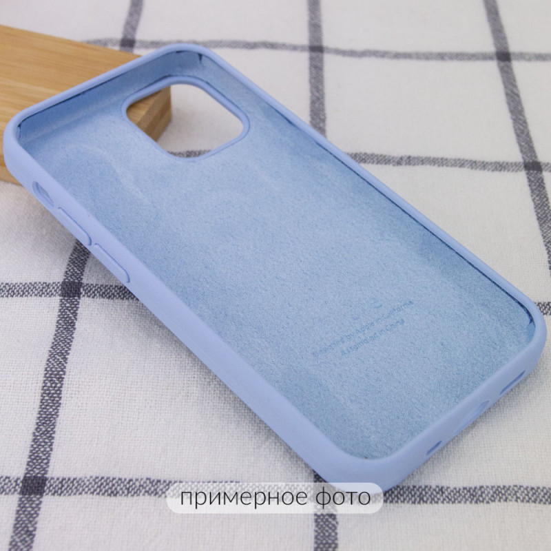 Фото Чехол Silicone Case Full Protective (AA) для Apple iPhone 16 Plus (6.7") (Голубой / Lilac Blue) в магазине vchehle.ua