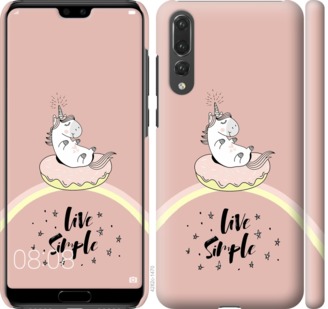 

Чехол Единорожка в пончике для Huawei Nova 4 719498