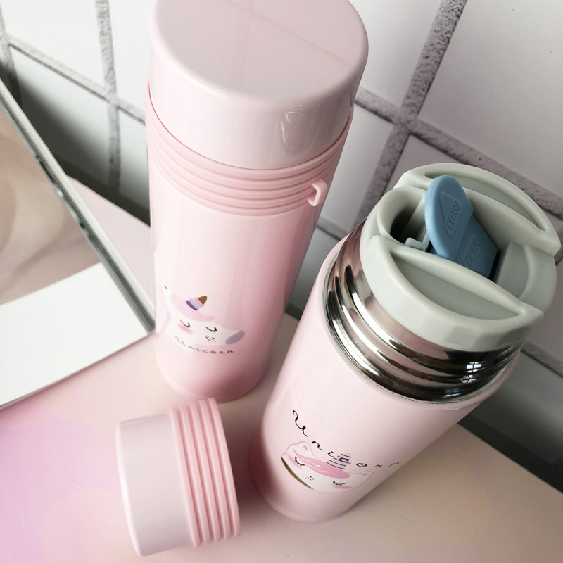 Фото Металлический термос Thermos Pink Unicorn в магазине vchehle.ua