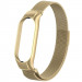 Ремешок Milanese Loop Design для Xiaomi Mi Band 8 (Vintage gold)