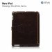 Заказать * Кожаный чехол Zenus Masstige Block Folio Series для Apple IPAD 3/2 (Черный шоколад / Black choco) на vchehle.ua