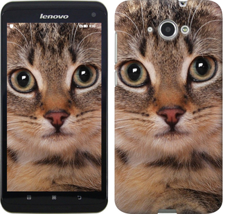 

Чохол Смугастий котик на Lenovo S930 175640