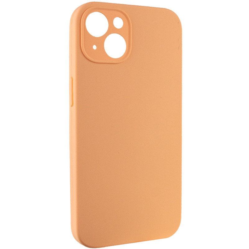 Фото Чехол Silicone Case Full Camera Protective (AA) NO LOGO для Apple iPhone 14 (6.1") (Оранжевый / Cantaloupe) на vchehle.ua